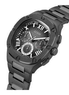 GUESS Headline Men’s Analog Quartz Black Stainless Steel Watch GW0572G3 - 42mm - Black  - Image 2