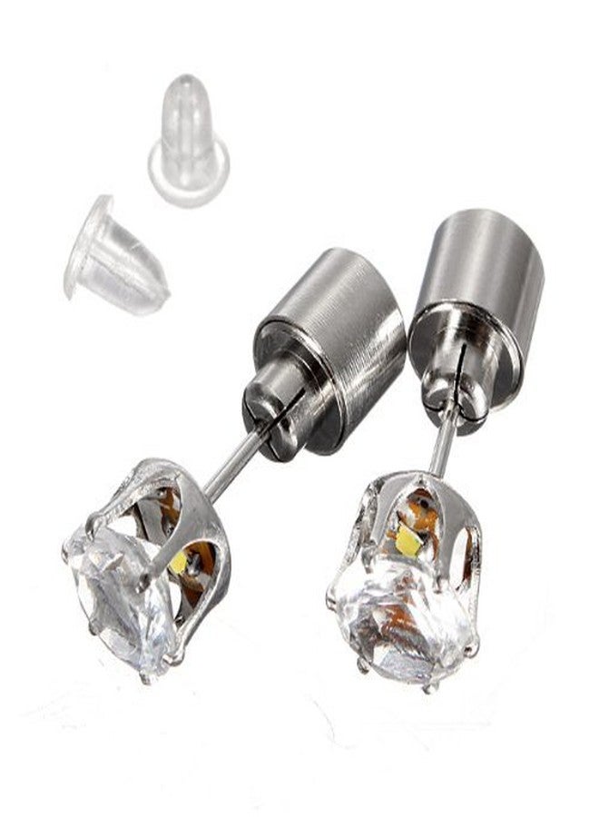 platube Sparkle LED Lights up Earrings, Party Accessories, Rainbow Color (Automate Change (1) - Image 4