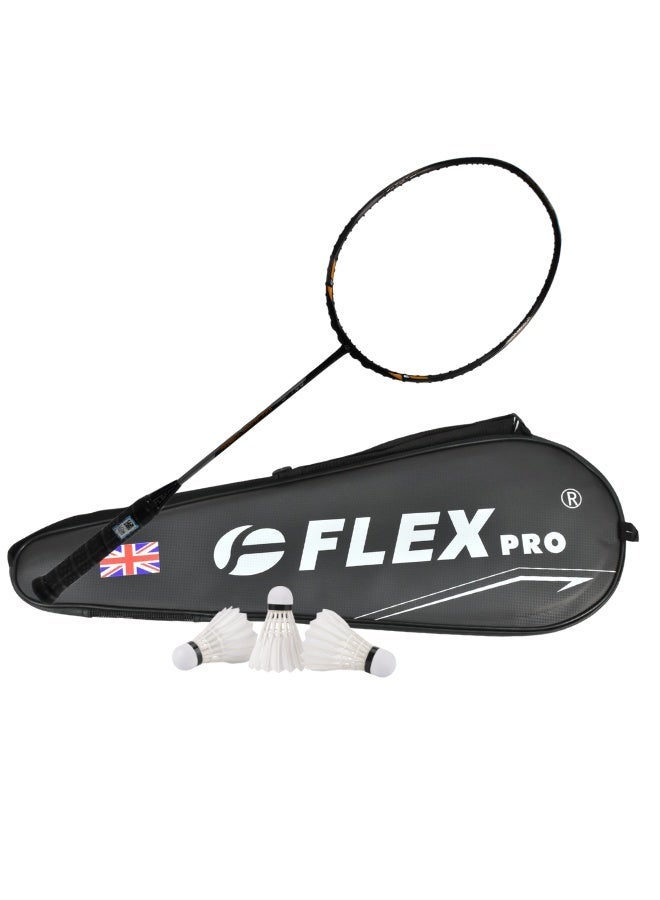 FLEX PRO FB 700 | Wave Wind Attack Series | 1 Racquet and 1 Bag - Image 1