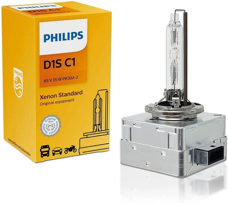 Philips D1S C1 Xenon Standard HID Headlight Bulb - 85V 35W PK32d-2 - Image 1