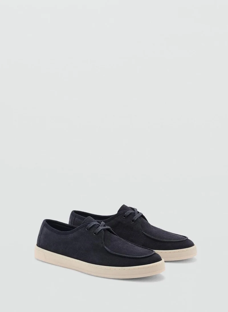 مانجو مان Suede Nautical Shoes