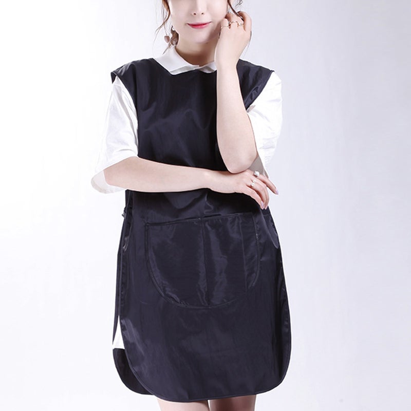 Black Fashion Waterproof Hairdressing Cape Barber Worker Shawl Beauty Salon Smock Working Cloak Haircut Apron for Worker - Image 4