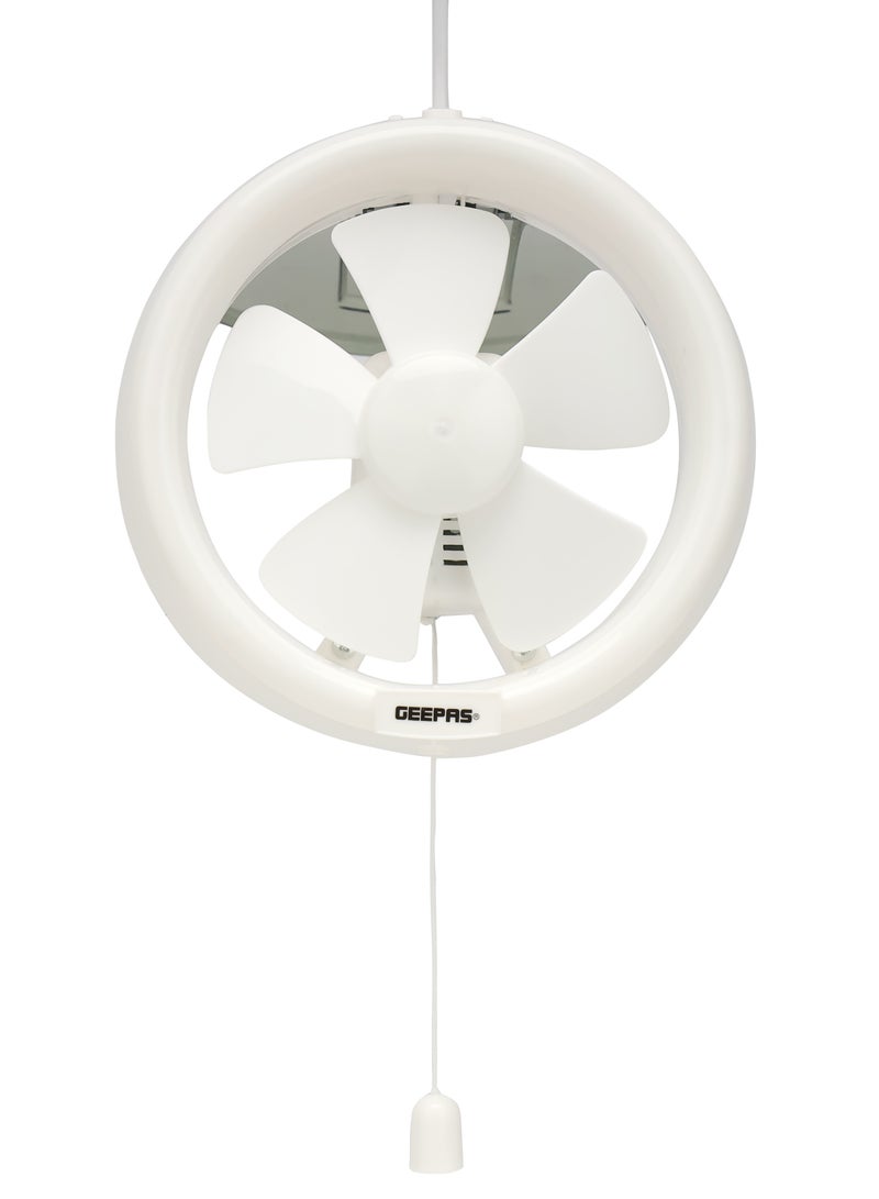 GEEPAS Exhaust Fan With Long Life Powerful Motor Less Noise And Low Energy Consumption 50 W GF21169 White - Image 1