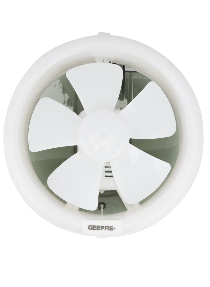 GEEPAS Exhaust Fan With Long Life Powerful Motor Less Noise And Low Energy Consumption 50 W GF21169 White - Image 5