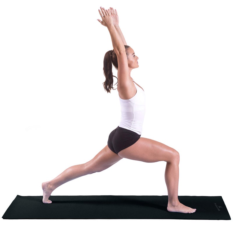 ProSourceFit حصيرة يوغا برو سورس فيت الأصلية بسماكة ¼" (6 مم) للراحة والثبات مع أحزمة حمل، غير قابلة للانزلاق - ألوان متعددة - Image 4