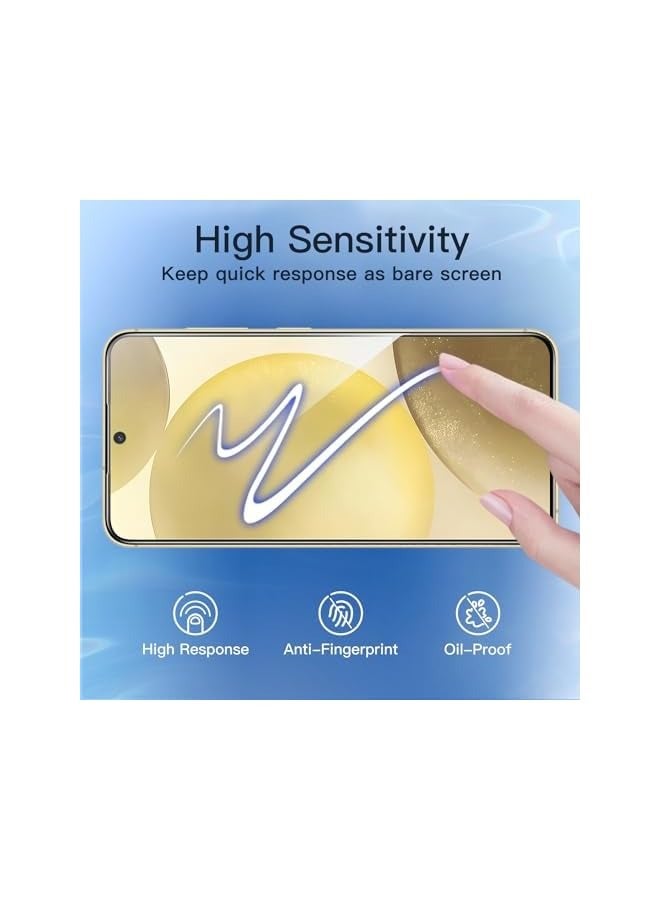 Jetech Privacy Screen Protector for Galaxy S24 5G 6.2-Inch, Anti-Spy Tempered Glass Film, Fingerprint ID Compatible, 2-Pack - Image 4