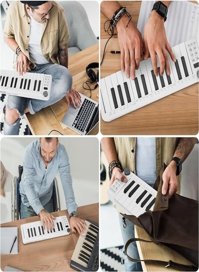 Generic 25-key portable smart keyboard instrument wireless mini keyboard controller  - Image 2