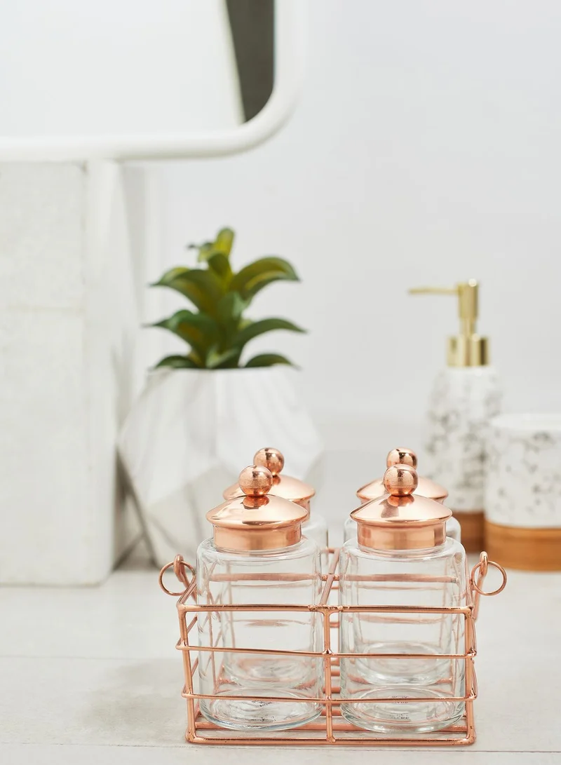 Anthropologie Home 4 Pack Bath Caddy Carrier