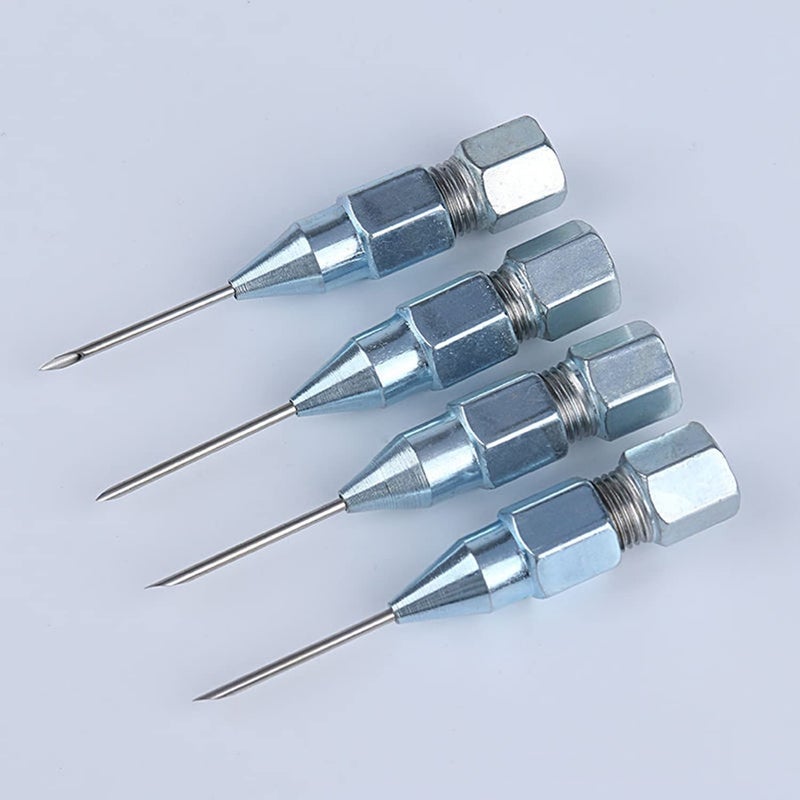 BENLIUDH Grease Injector Needle Nose Grease Dispenser for greasing Sealed Joints Needle Grease Fittings Up to 6,000 Max PSI,1/8" NPT-(10 Pack) - Image 4