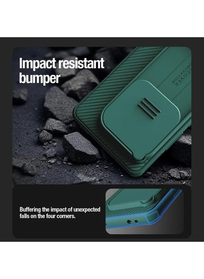 إيروريكس جراب متوافق مع هاتف Oneplus 12 5G، جراب Camshield Pro لهاتف Oneplus 12 مع غطاء كاميرا منزلق، جراب هاتف Oneplus 12 Slim باللون الأخضر - Image 4
