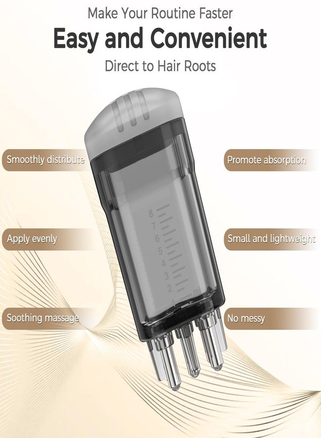 WL-YBOPRO Minoxidil Applicator, Quick Even Apply Direct to Root Scalp Applicator Comb Minoxidil Applicator Tool, Small Hair Applicator Bottle Specially for Minoxidil Applicator Brush - Image 2