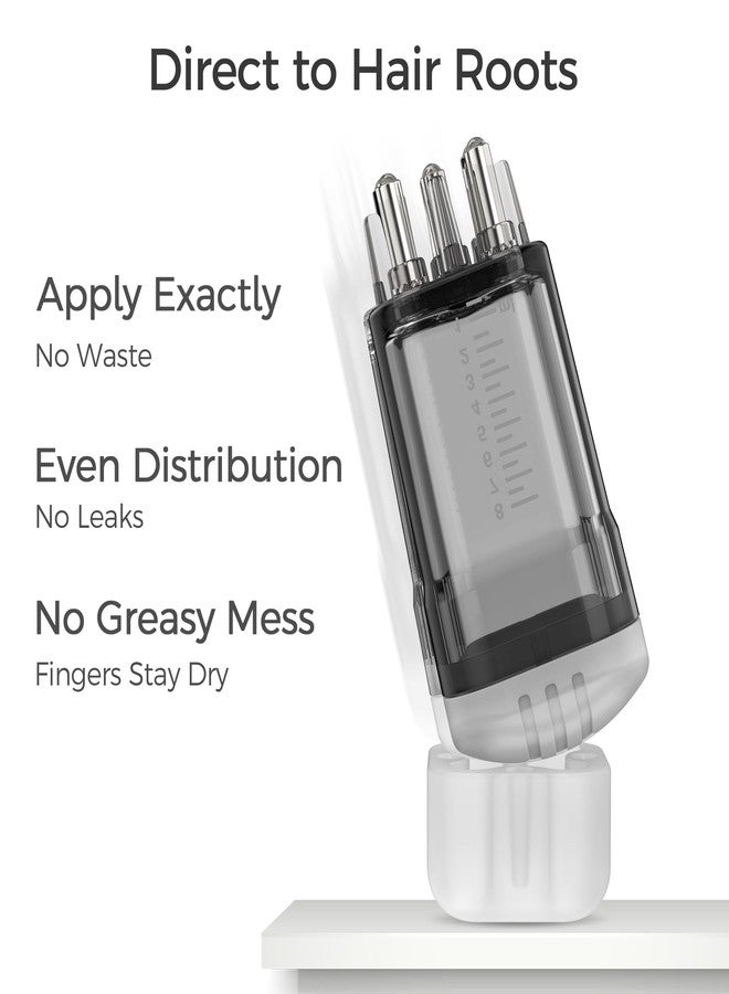 WL-YBOPRO Minoxidil Applicator, Quick Even Apply Direct to Root Scalp Applicator Comb Minoxidil Applicator Tool, Small Hair Applicator Bottle Specially for Minoxidil Applicator Brush - Image 3