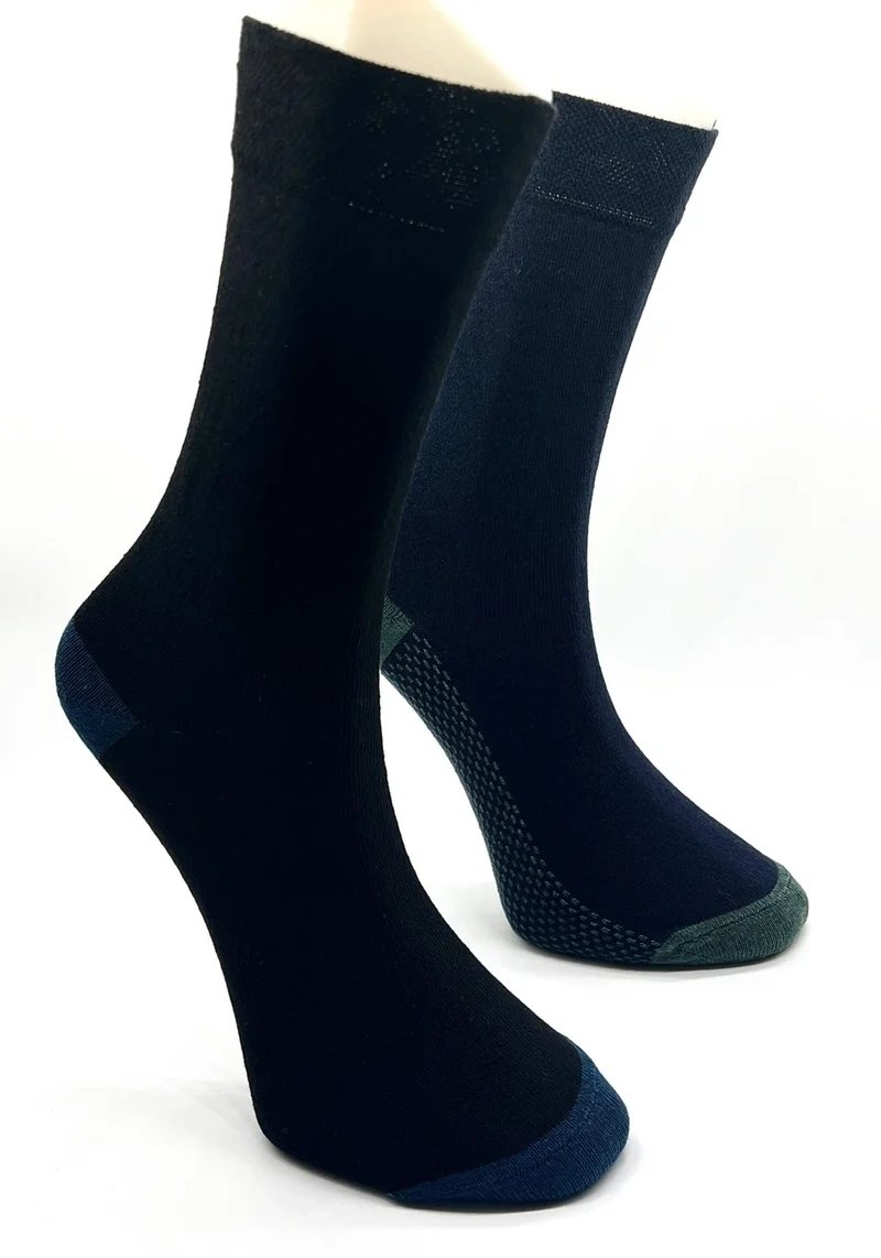 سيهو سوكس 6 Pairs Cotton Men's Classic Daily Casual Socks