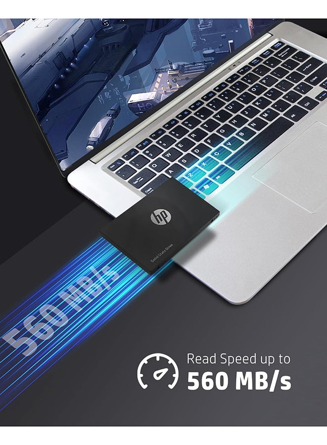 HP S750 3D NAND 512GB Internal PC SSD - SATA III Gb/s, 2.5", Up to 560 MB/s - 16L53AA#ABA 512 GB - Image 2