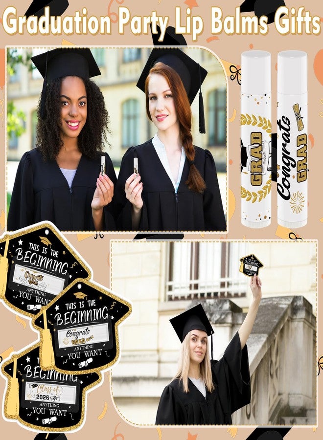 Nlicrst 30 Pack 2026 Graduation Lip Balms Gifts, Class of 2026 Graduation Moisturizing Lip Balms for Students High School College Classmates Graduation Party Favors, Congrats Grad Gift - Image 5