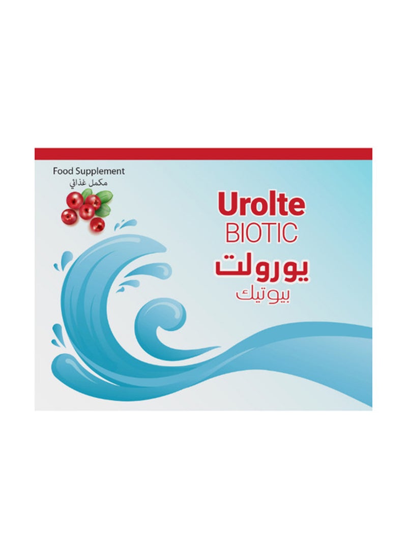 Noor AlQmar - Urolte Biotic with Cranberry Herbal Extract and Probiotic to Help Treat Urinary Tract Infections – 14 Sachets - Image 1