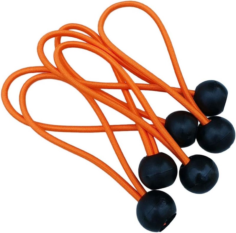 klarako Ball Bungee Tie Down Cord with 0.8inch Ball, UV Resistant - Image 1
