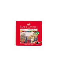 24-Piece Classic Colour Pencil Set Multicolour