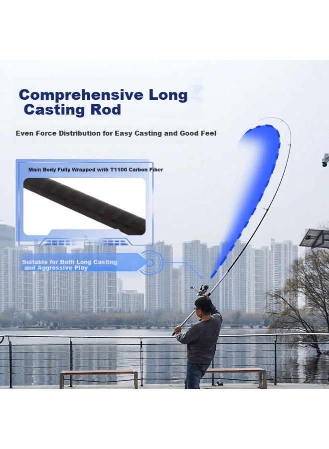 Daijia Mammoth Ii New Sea Fishing Rod Long Casting Ultra-light Ultra-hard Carbon Fiber 3.9m - Image 2