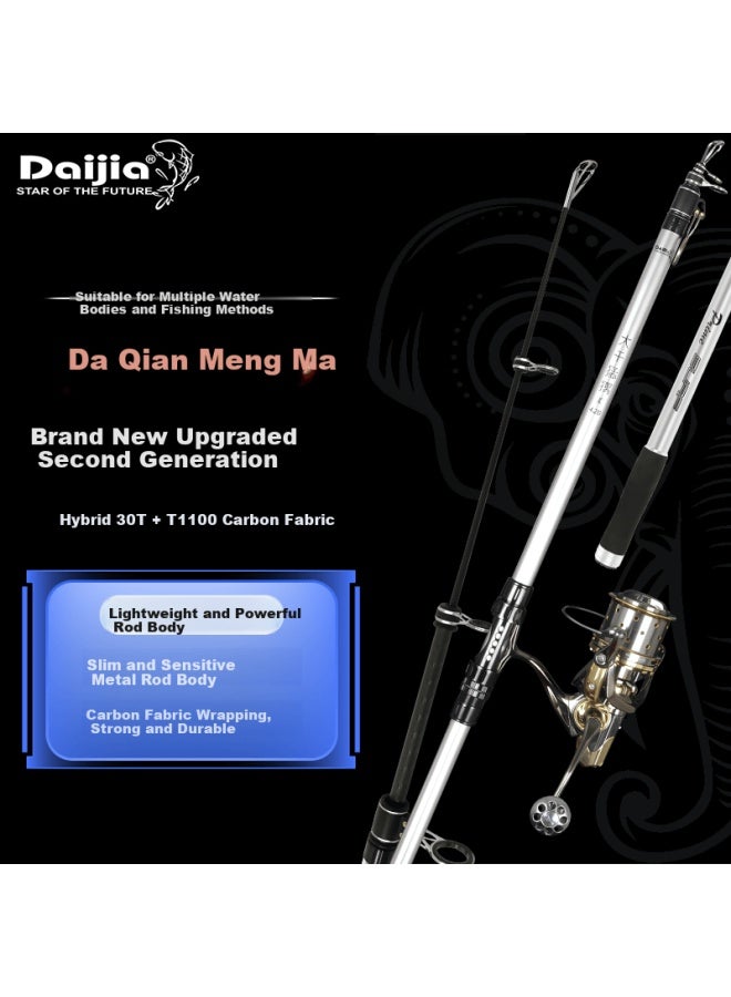 Daijia Mammoth Ii New Sea Fishing Rod Long Casting Ultra-light Ultra-hard Carbon Fiber 3.9m - Image 1