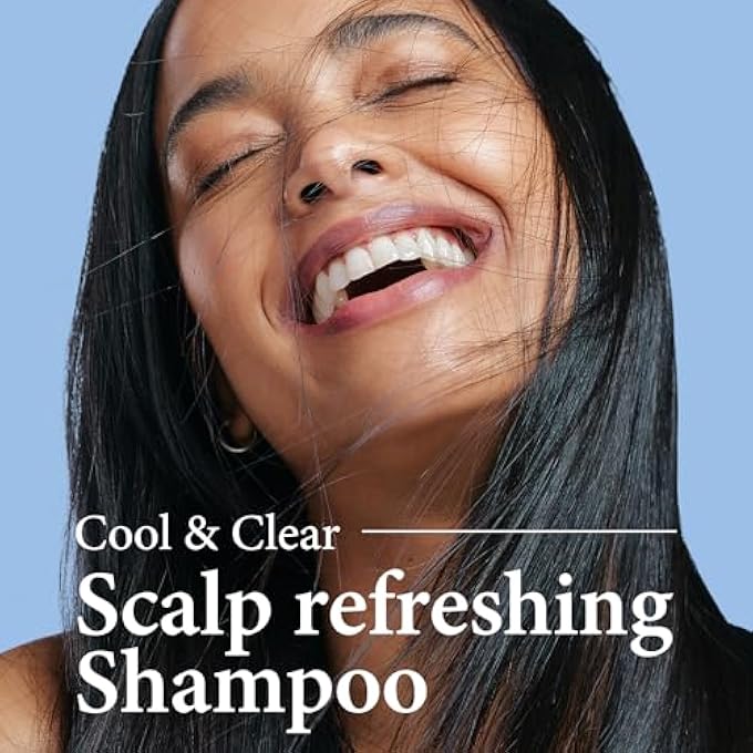 KUNDAL SHAMPOO, HAIR SCALP CARE - AQUA MINT REFRESHING COOL SHAMPOO WITH EUCALYPTUS, TEA TREE EXTRACTS, ARGAN OIL 10.14 FL.OZ, PACK OF 2 - Image 3