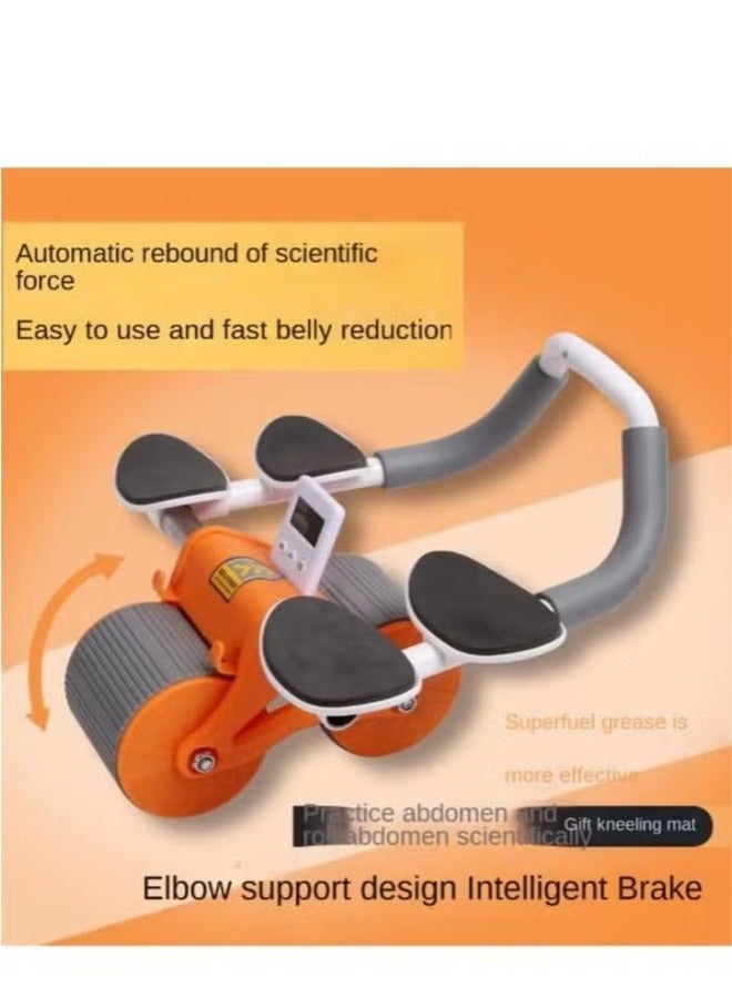 أكاليكس جديد المزدوج المحور التلقائي انتعاش البطن الأسطوانة أداة مع دعم الكوع و الرقمية متر الأساسية قوة التدريب - Image 2