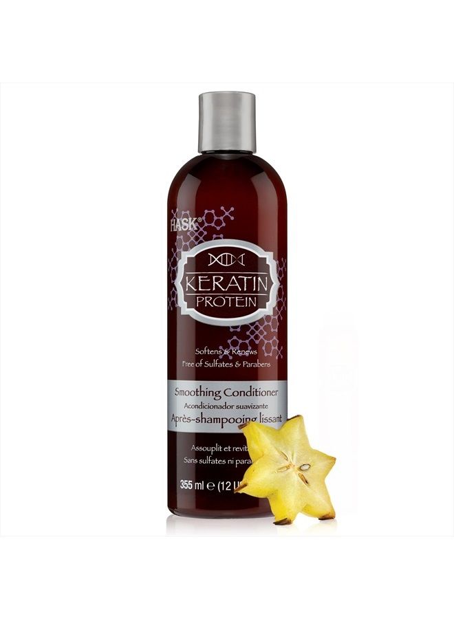 Hask Keratin Protein Smoothing Conditioner 12 oz - Image 1