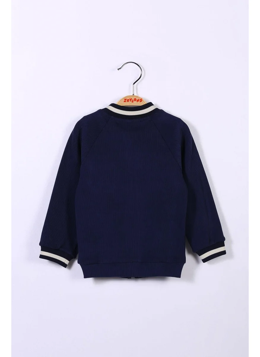 مينينو Boy's Camisole Zippered Jacket