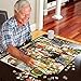 White Mountain 1000 Piece Jigsaw Puzzle Cozy Book Lover Puzzles with Large Pieces for Adults and Family 24x30  Puzzle Library - Image 3