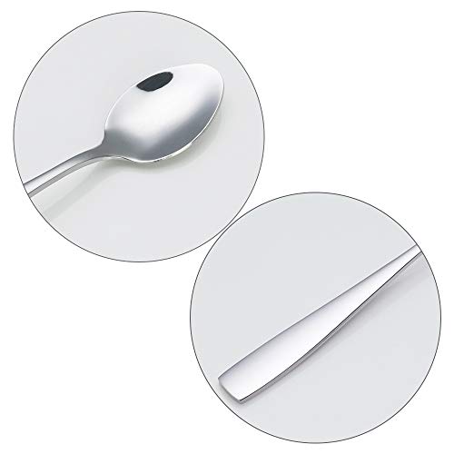 Asking 12-Piece Stainless Steel Teaspoon, Small Tea Spoons Stainless Steel - Image 3