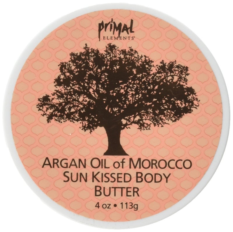 Primal Elements Argan Oil of Morocco Sun Kissed Body Butter, 4 Ounce - Image 1