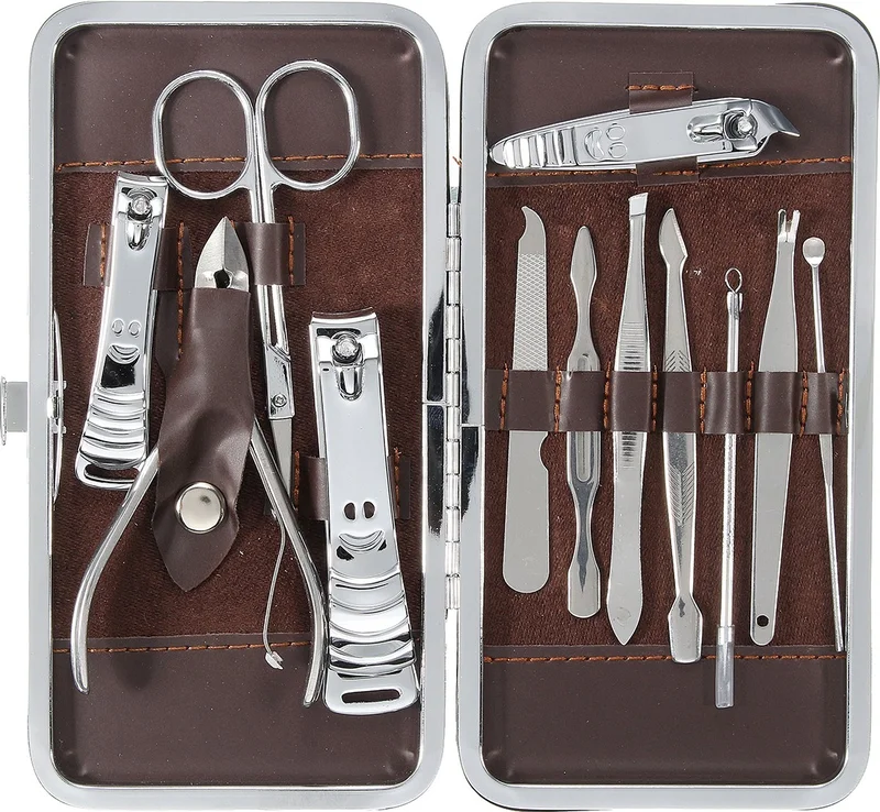 Proithalat Proimport Manicure Pedicure Set 12 Pieces Professional