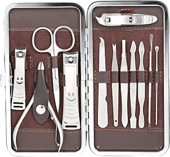 Proithalat Proimport Manicure Pedicure Set 12 Pieces Professional