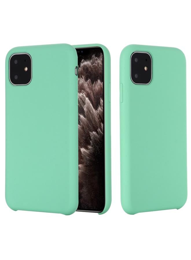 اس-توب جراب لهاتف iPhone 11 Pro Max مصنوع من السيليكون السائل المقاوم للصدمات بلون سادة - Image 1