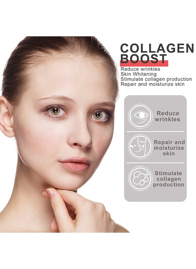 EELHOE - Collagen Boost Anti-Aging Serum, 30ML Anti-Aging Serum, Collagen Anti-Wrinkle Cream Women, Collagen Booster For Face With Hyaluronic Acid - Image 1