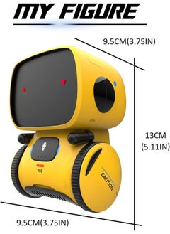 Generic Interactive Smart Robots with Touch Sensor Voice Control Speech Recognition Singing Dancing Walking Recording and Repeating Intelligent Educational Robort  - Image 5