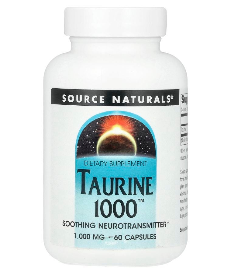 Taurine 1000™ 1000 mg 60 Capsules