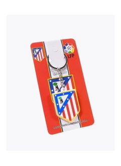 MARIO DRAFTS Atletico Madrid Football Club Logo Keychain, Official Team Crest Design, Metal Ring  - Image 4