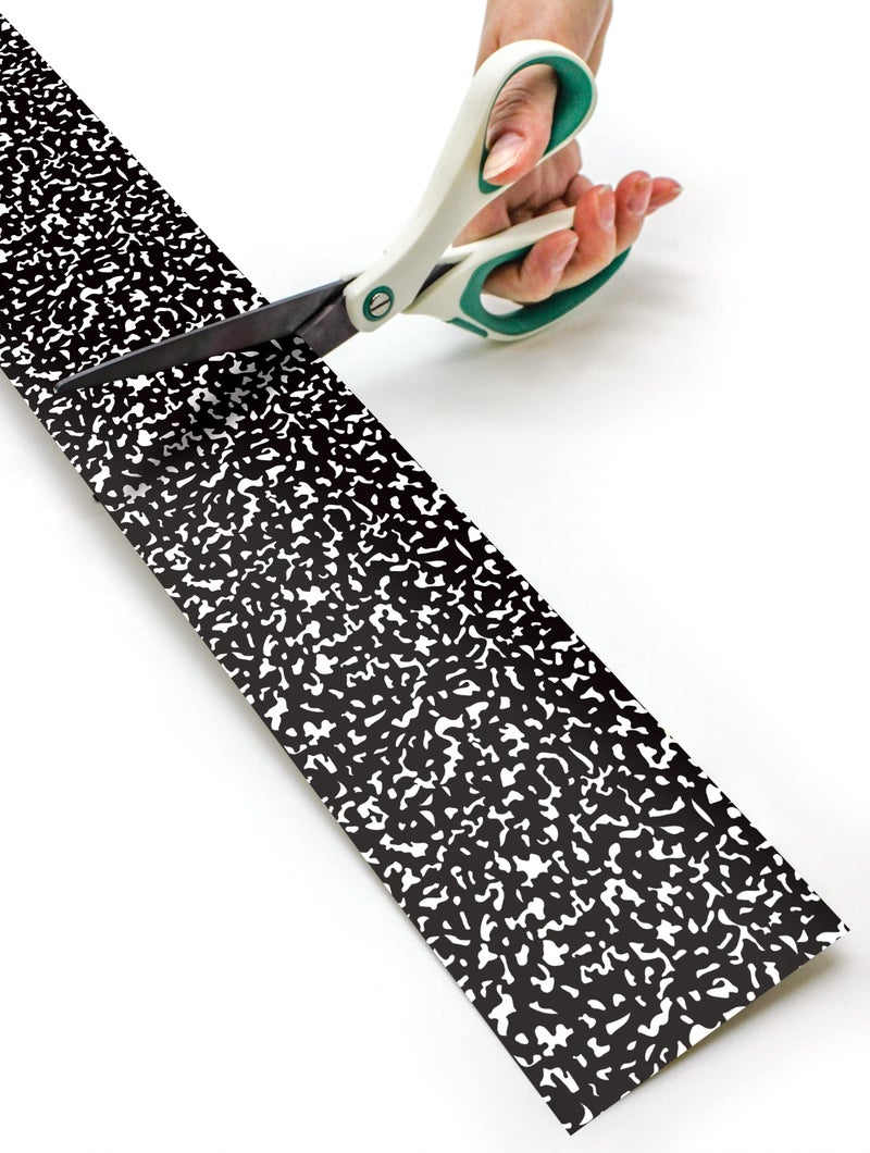 Teacher Created Resources Composition Straight Rolled Border Trim - 50ft - Decorate Bulletin Boards, Walls, Desks, Windows, Doors, Lockers, Schools, Classrooms, Homeschool & Offices - Image 3