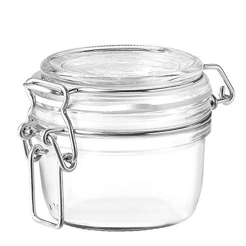 Unbekannt Bormioli Rocco Fido Preserving Jar 125ml Round Glass Dessert Glass Appetiser Glass Preserving Glass Storage Jars
