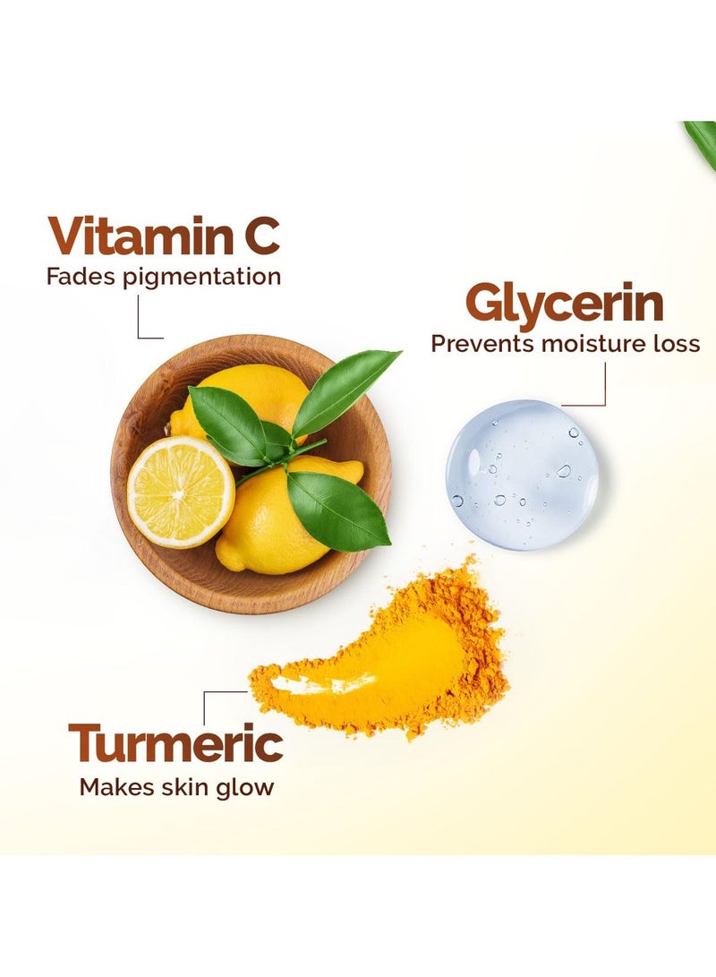 Mama Earth Vitamin C Daily Glow Light Moisturizing Cream with Vitamin C & Turmeric 200g | For Face, Hand & Body | 24H Moisturization | Quick Absorbing, Non-Greasy | Soft Moisturizer - Image 5