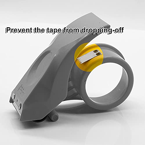 PROSUN Easy-Mount 2 Inch Tape Gun Dispenser Packing Packaging Sealing Cutter Blue Handheld Warehouse Tools Pink - Image 2