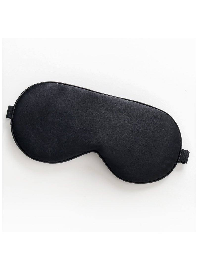 Sleep Mask, 100% Pure Mulberry Silk Eye Mask for Sleeping, Anti-Allergy Silk Sleep Eye Mask with Adjustable Strap, Sleep Mask for Side Sleeper, Block Light Soft Cover Traveling Gifts - Image 1