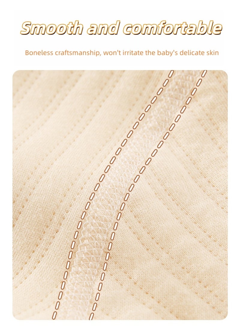 زيشينغ مجموعة هدايا للأطفال حديثي الولادة Zisheng 23 قطعة، ملابس أطفال حديثي الولادة ومجموعات هدايا للأطفال الأولاد والبنات، ملابس أطفال حديثي الولادة بطباعة الدب الأبيض من القطن لجميع الفصول - Image 5