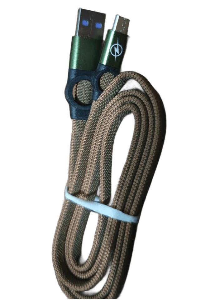 كابل بيانات وشحن سريع عالي الجودة XP-28 Micro 2.4A بطول 1 متر - Image 2