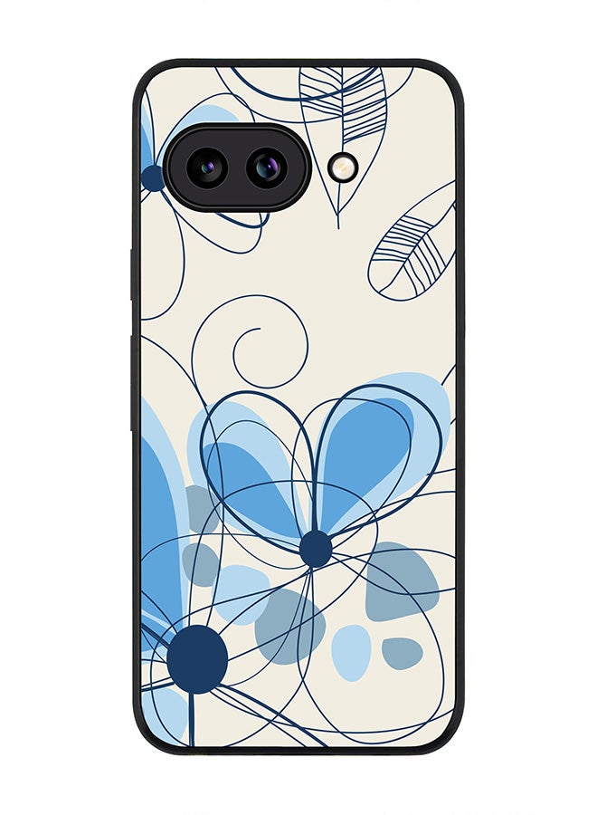 Stylizedd For Google Pixel 9a Case,Slim fit Camera Protection, Shockproof Thin Phone cover  - Daisy Lines