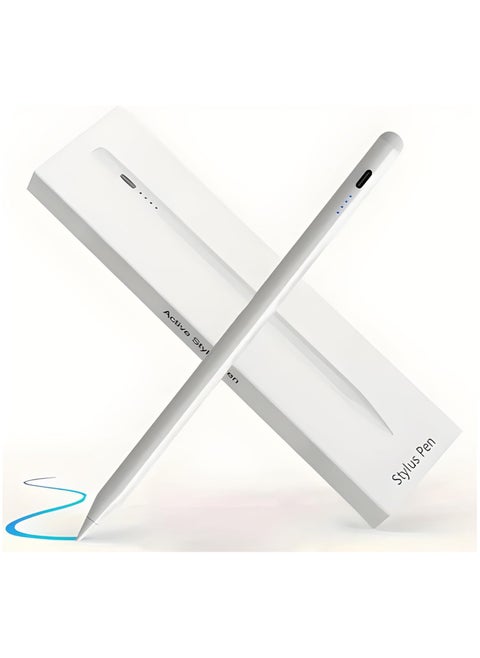 Universal Stylus Pen for Touch Screens - Touch Pen for Mobile, Compatible with all iOS & Android Devices,iPad, iPhone,Laptop,Samsung Phones Tablet Pencil Huawei Pad - Ideal for Drawing & Handwriting
