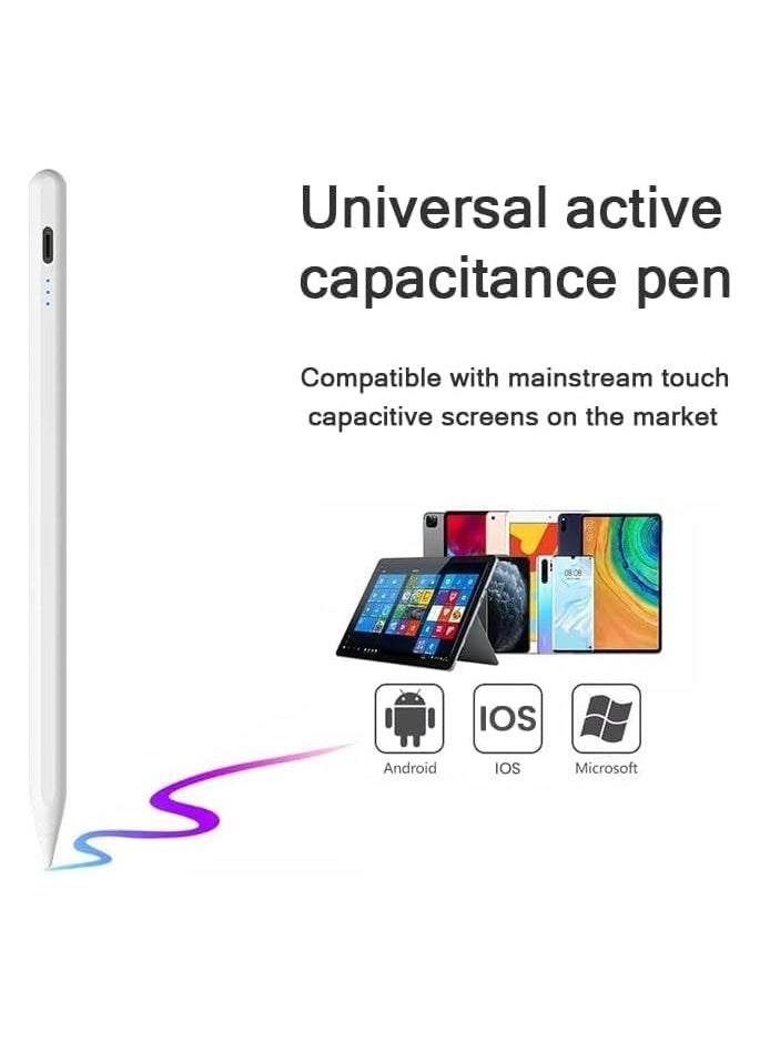 Generic - Universal Stylus Pen for Touch Screens - Touch Pen for Mobile, Compatible with all iOS & Android Devices,iPad, iPhone,Laptop,Samsung Phones Tablet Pencil Huawei Pad - Ideal for Drawing & Handwriting - Image 1