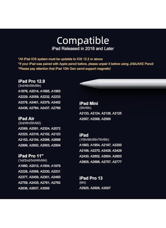 Generic - Universal Stylus Pen for Touch Screens - Touch Pen for Mobile, Compatible with all iOS & Android Devices,iPad, iPhone,Laptop,Samsung Phones Tablet Pencil Huawei Pad - Ideal for Drawing & Handwriting - Image 1