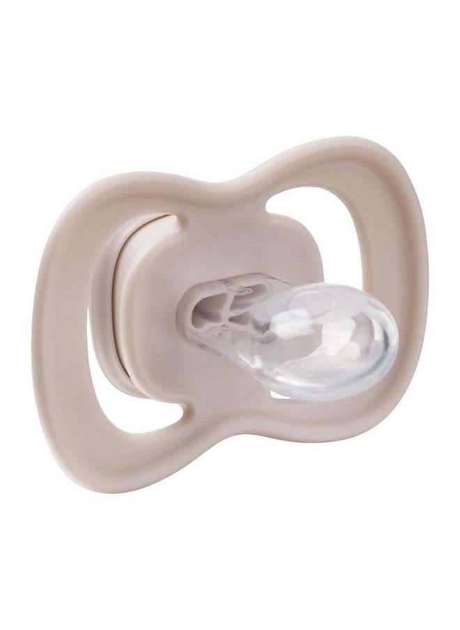b.box Designer Pacifier Silicone Size 1, 0 - 6 M, 2 Pieces, Berry/Blush  - Image 4